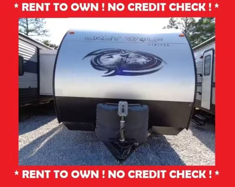 2022 Forest River Forest River Grey Wolf 26DJSE Rent To Own No Credit Check 29ft for Sale