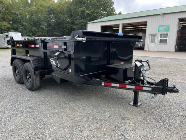 2024 CAM Superline 7x14 Scissor Dump w/Tarp Kit, 14K for Sale