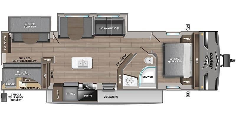 2024 Jayco Jay Flight 331BTS 37ft for Sale