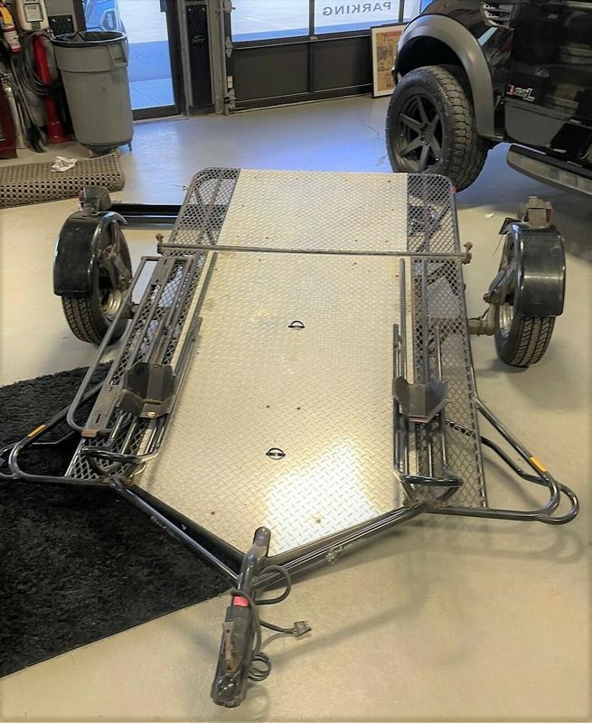 3-Rail Motorcycle Trailer Ready for Pickup in Sylvan Lake for Sale
</span>