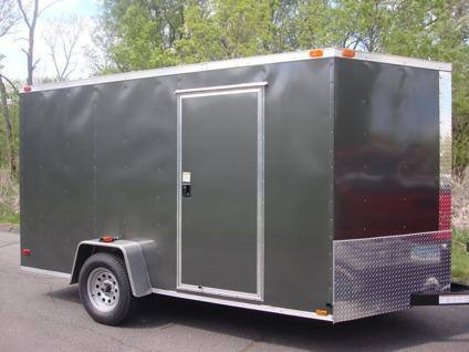 $3,495 V nose 7x12 enclosed cargo trailer. Storage moving harley Roofing for Sale
</span>