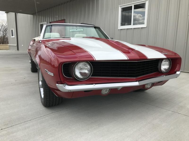 396-Powered 1969 Chevrolet Camaro Convertible for Sale
</span>