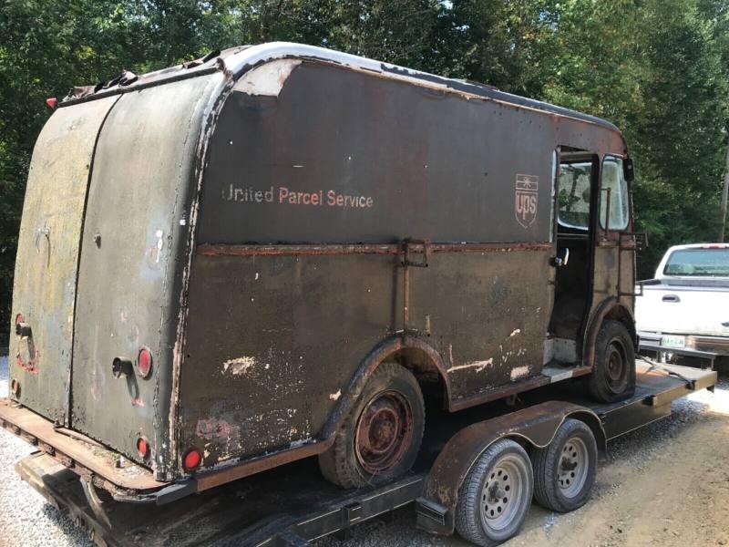 40-50’s Vintage UPS Hahn Delivery Van. VERY RARE! for Sale
</span>
