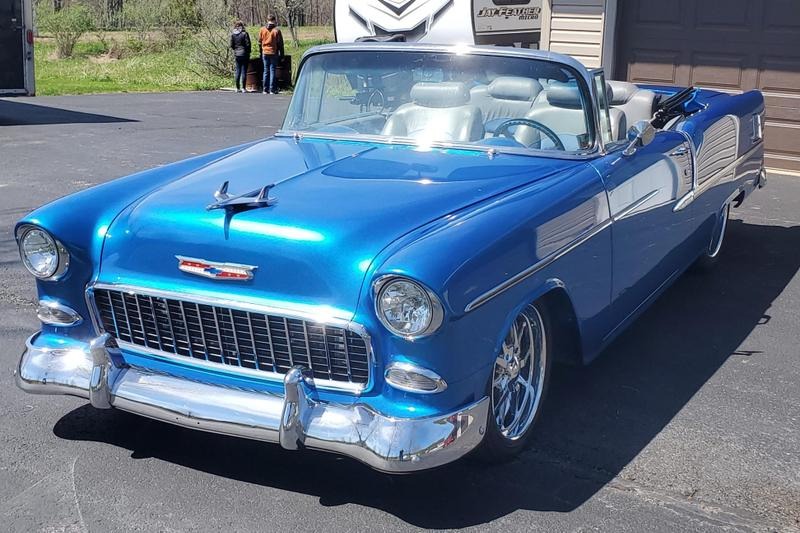 454-Powered 1955 Chevrolet Bel Air Convertible for Sale
</span>
