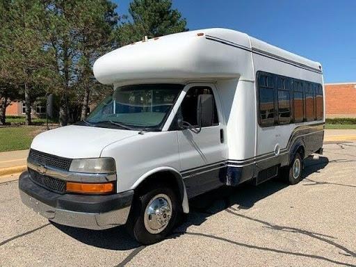 Chevrolet 3500 Church Shuttle Bus Van, 14 Passengers or 12 for Sale
</span>