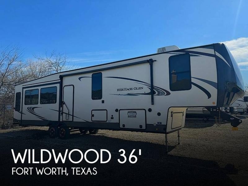 Forest River Wildwood HERITAGE GLEN 369BL Fifth Wheel 2021 for Sale
</span>
