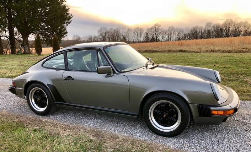 Granite Green 1988 Porsche 911 Carrera Coupe for Sale
</span>