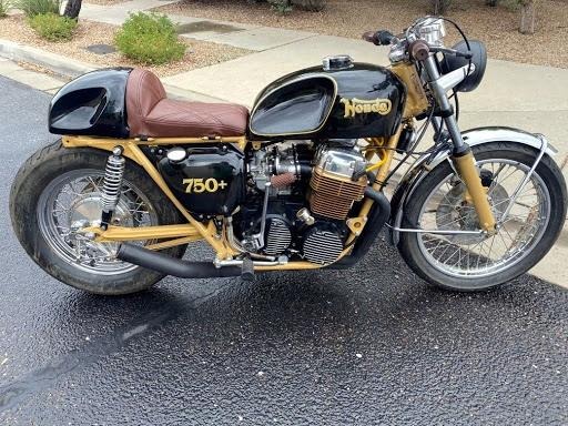 Honda cb750 cafe racer Honda cb chopper bobber motorcycle for Sale
</span>