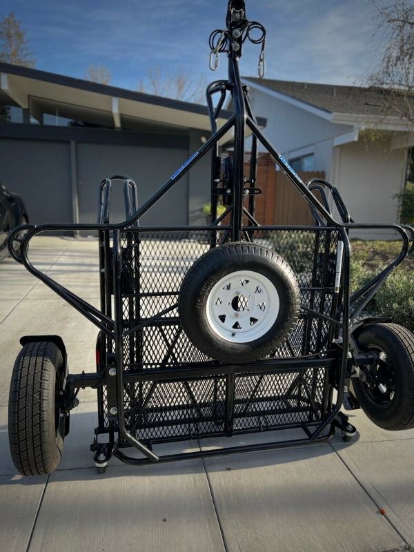Kendon folding stand-up trailer for up to 3 motorcycles for Sale
</span>