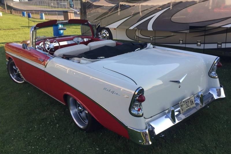 Modified 1956 Chevrolet Bel Air Convertible 4-Speed for Sale
</span>