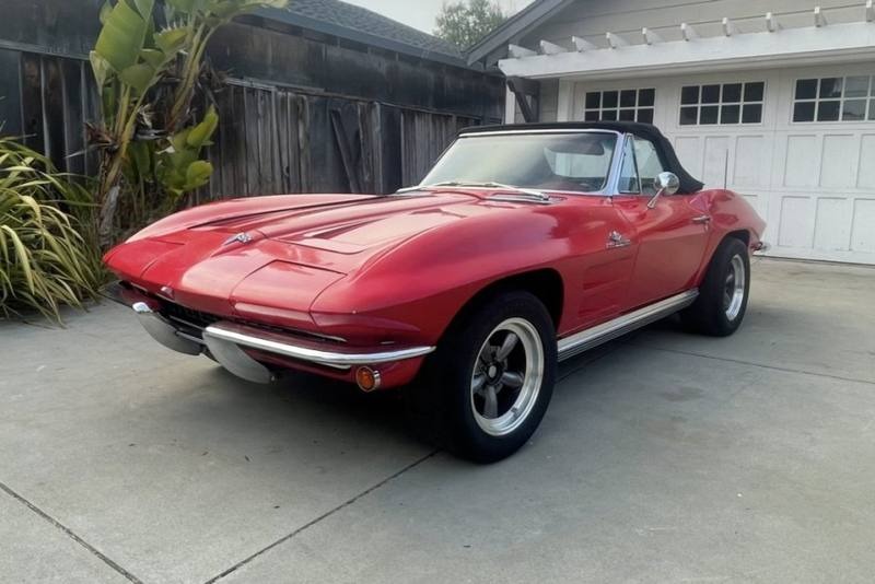 No Reserve: 1964 Chevrolet Corvette Convertible 6-Speed Project for Sale
</span>