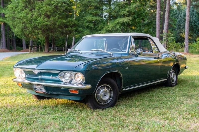 No Reserve: 1966 Chevrolet Corvair Corsa Turbo Convertible 4-Speed for Sale
</span>