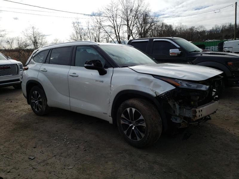 Salvage 2020 Toyota HIGHLANDER HYBRID XLE for Sale
</span>